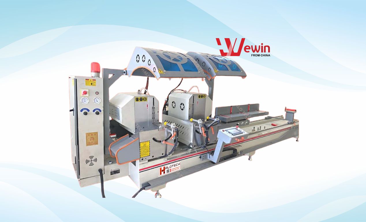 MÁY CẮT NHÔM 2 ĐẦU 09 CNC